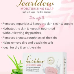 Pearldew Set Of 4 Moisturizing Soaps - 75 g Each image 5