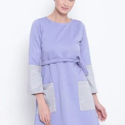 Belle Fille Powder Blue Regular Fit Sweatshirt-image-99