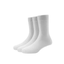 Van Heusen White Cotton Socks (Pack of 3)-image-18