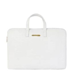 Bagsy Malone Croco White Animal Effect Medium Laptop Sleeve-image-92
