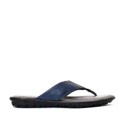 Khadim Men's Navy Flip Flops-image-77