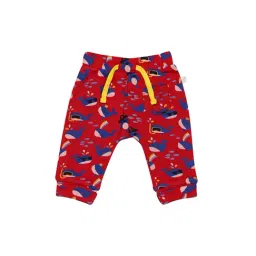 H by Hamleys Infants Boys Red Printed Joggers-image-11
