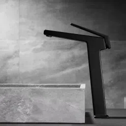 Aquieen Luxury Black Brass Matte Finish Basin Mixer Tap, AQN 392-image-10