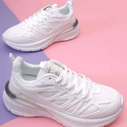 Truffle Collection Women's White Casual Sneakers-image-51