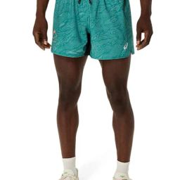 Asics Men's Rainy Lake Fujitrail All Over Print 5in Shorts-image-63