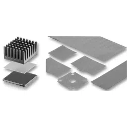 FISCHER ELEKTRONIK THERMALLY CONDUCTIVE FOIL, ADHESIVE, WLFT 404 43 X 43-47
