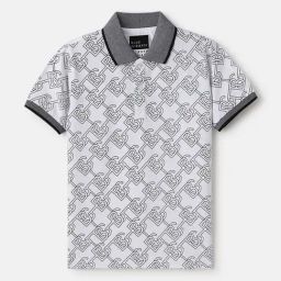 Blue Giraffe Boys Black Pure Cotton Printed T-Shirt-image-41
