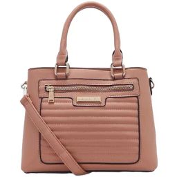 Giordano Tan Solid Medium Handbag-35