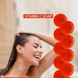 GROOVY Set Of 10 Vitamin C Antibacterial Soaps - 100 g Each image 4