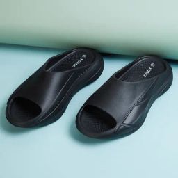 Forca by Lifestyle Men's Black Slides-picture-20