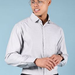 V-Mart Men Solid Spread Collar Formal Shirt-image-54