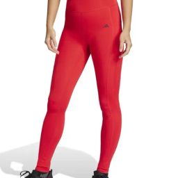 Adidas Red Fitted Tights-image-60