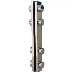 Dorma XL - C 6034 Polished Stainless Steel Splice Plate - 300 x 50 x 8 mm-38