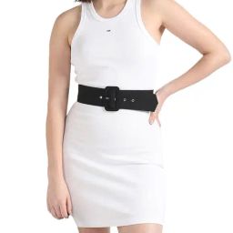 Tommy Hilfiger White Regular Fit Dress-image-95