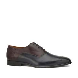 Alberto Torresi Men's Blue Oxford Shoes-image-77