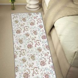 Welspun Blissful Beige Polyester 400 GSM Anti Skid Runner-image-12