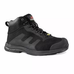 Rockfall Black ESD Safe Fibreglass Toe Capped Safety Boots UK 4 EU 37, RF120-04-image-90