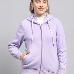 Monte Carlo Lavender Cotton Blend Solid Full Sleeve Sweatshirt-picture-17