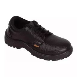Paragon Steel Toe Barton Print Synthetic Safety Shoes Low Ankle Single Density PVC Size UK 10 Black, 704-image-22