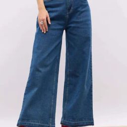 Styli Blue Flare Fit Jeans-image-88