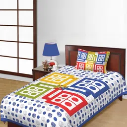 salgia Jaipuri Print Premium Full Length Bedsheet set-picture-6