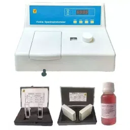 Lab Junction 10 to 50 mm Path Length Microprocessor Visible Spectrophotometer With Software LJ-1305-0