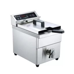 MIDD=Kitchen 8 L Induction Fryer 3.5 kW Power 288x478x410 mm 220 V Silver, MK IDF8L-picture-42
