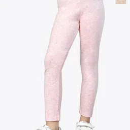 ariel Girls Pack Of 2 Non-Transparent Pure Cotton Ankle Length Leggings-picture-23