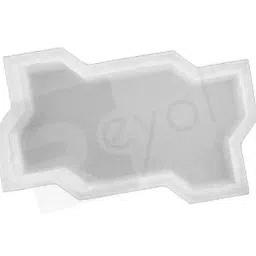 Reyal Plastic Zigzag Paver Mould White 60mm-43