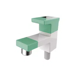 SUPREME Alpha Series Pillar Tap Quarter Turn Plastic, Green-picture-0