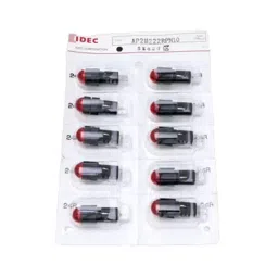 IDEC AP Series LED Small Indicator Light Round Protrusion with 12 mm Dia, AP2M222YPN10 (Pack of 10)-77