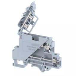Elmex Fuse Feed Through Terminal With LED Indicator, 630 V, 6.3 A UT/28 A LT Rating and 2.5 mm² Wire Size, KUDDF4AD110V-image-98
