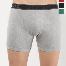 Sporto by Macho Pack Of 4 Mid-Rise Long Trunks-picture-28