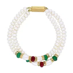 Sri Jagdamba Pearls Multicolor Alloy Classic Bracelet-29