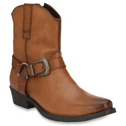 Delize Men's Tan Casual Boots-image-73