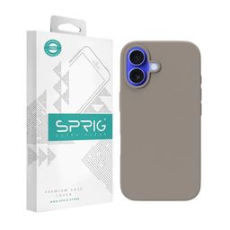 SPRIG Solid Printed iPhone 16 Plus Bumper Case Mobile Accessories-57