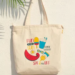 Thela Gaadi Printed Shopper Tote Bag-image-77