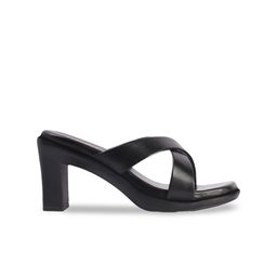 Colo Synthetic Leather Open Toe Block Heel Sandals image 4