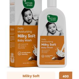Mother Sparsh Baby Daily Moisturizing Milky Soft Baby Wash - 400 ml-image-32