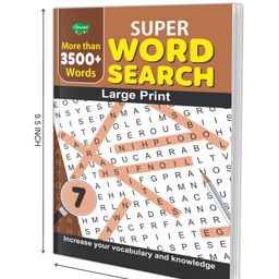 sawan Set of 2 Super Word Search  7 and  8 A fun Word Search Adventure image 2