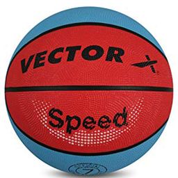vector-x Vector X Speed Basketball Size 7 - Red Sky Blue image 3