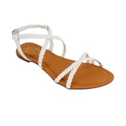 Stylestry Girls Open Toe Flats-42