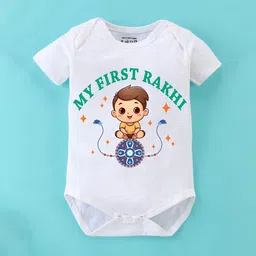BLUSHES Infants Printed Cotton Bodysuit-image-98