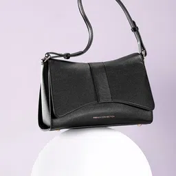 French Connection Structured Satchel-14