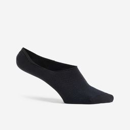 decathlon Set of 3 Cotton Invisible Socks -Black image 3