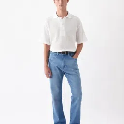 Rare Rabbit Blue Regular Fit Solid Jeans-picture-33