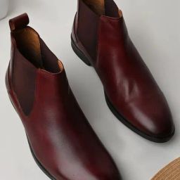 Regal Men's Red Chelsea Boots-image-14