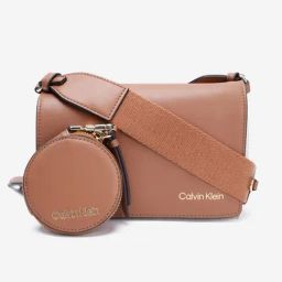 CALVIN KLEIN Brown Logo Small Cross Body Bag-picture-25