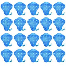 Zureni Urinal Pot Mat Anti-Splash Deodorizer Spatter Amber Sandalwood Fragrance For Bathroom and Restroom, ZU-USFS-020AB (Pack of20)-image-99