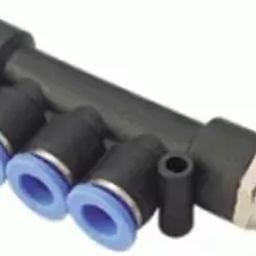 Akari M6 Male Triple Branch Connector with Male Thread M6-6 (Pack of 10)-11
